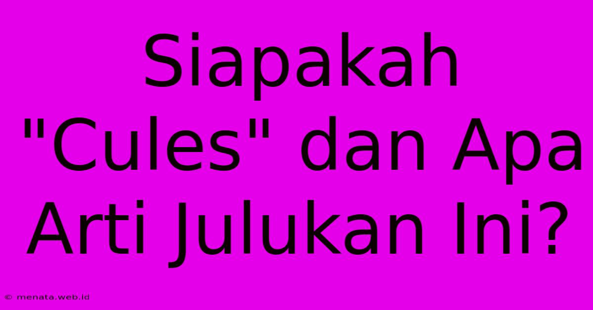 Siapakah 